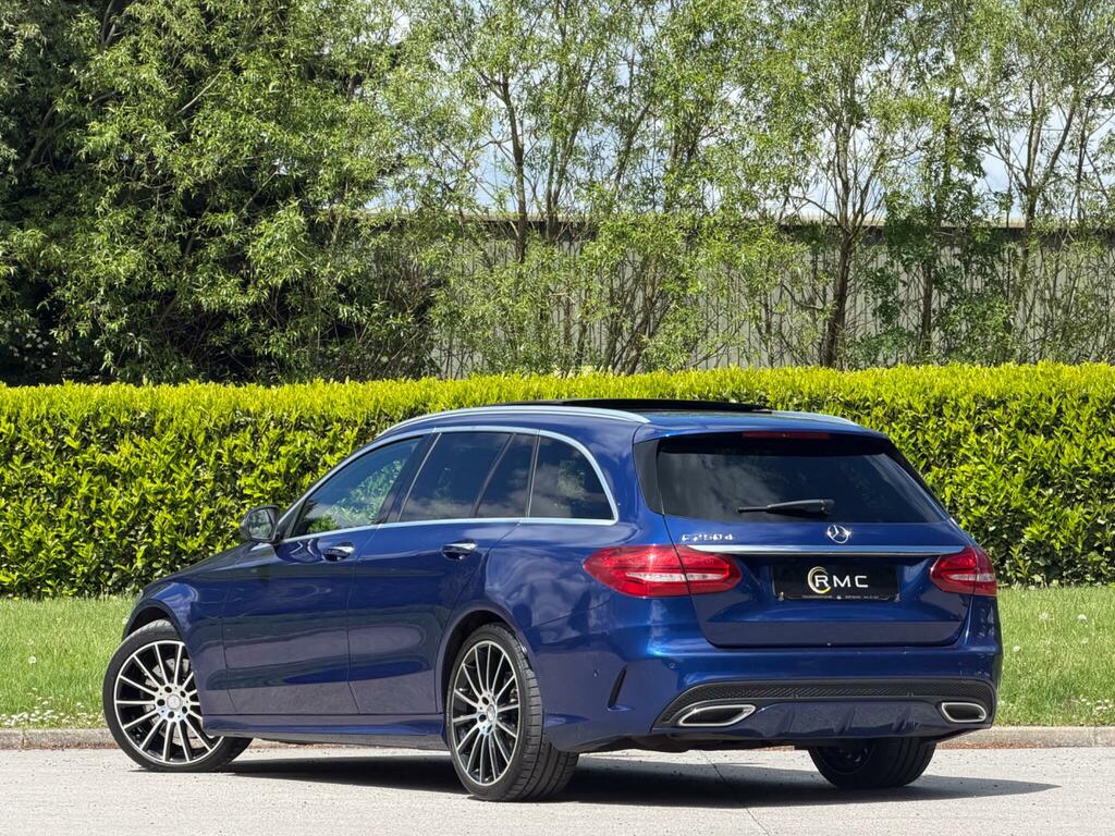 Mercedes-Benz C Class 2.1 C250d Amg Line Premium Plus 7G-tronic Euro Blue #5