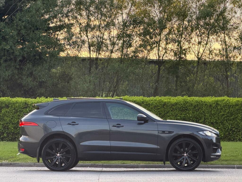 Jaguar F-Pace 2.0 D180 R-sport Awd Euro 6 Ss Grey #2