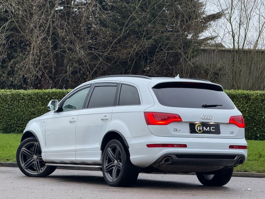 Audi Q7 3.0 Tdi V6 S Line Plus Tiptronic Quattro Euro 5 S  White #5
