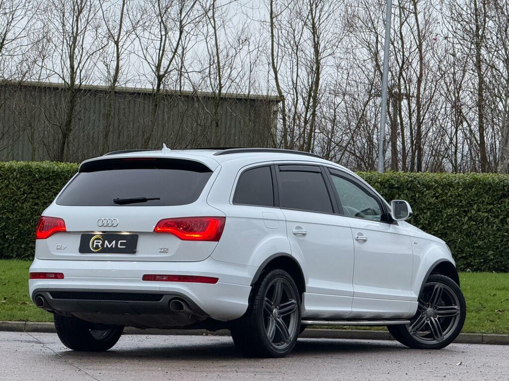 Audi Q7 3.0 Tdi V6 S Line Plus Tiptronic Quattro Euro 5 S  White #3