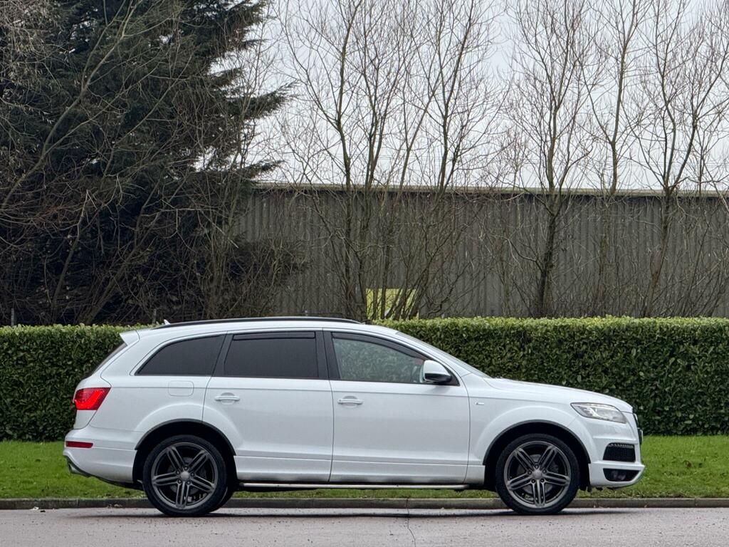 Audi Q7 3.0 Tdi V6 S Line Plus Tiptronic Quattro Euro 5 S  White #2