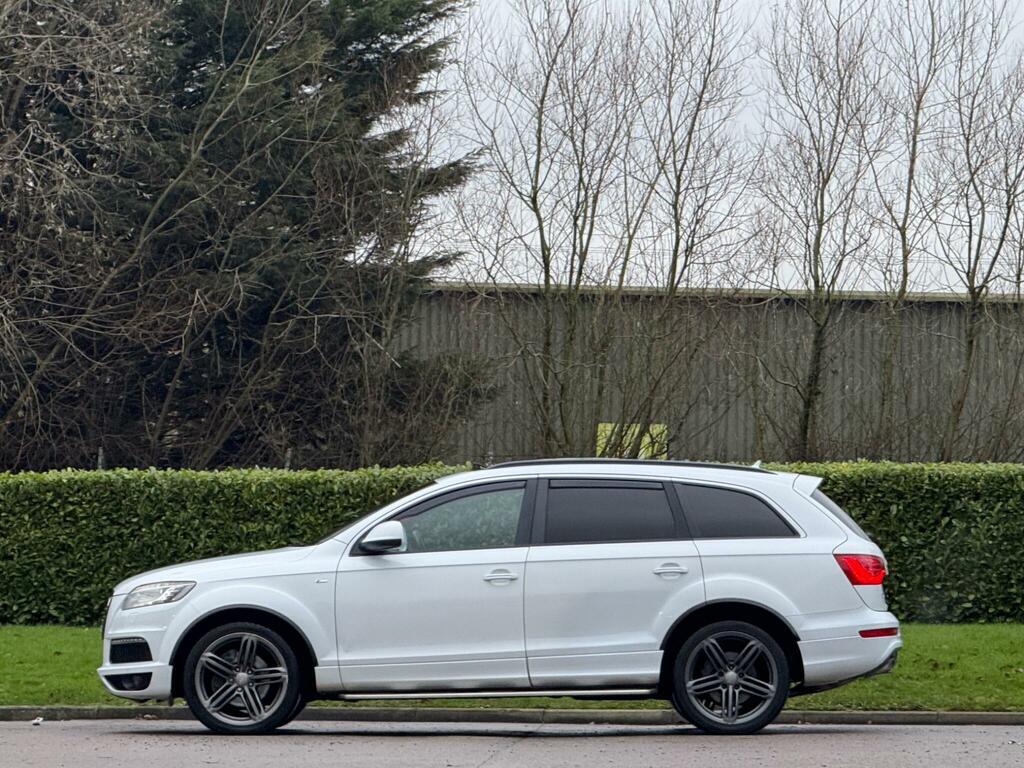 Audi Q7 3.0 Tdi V6 S Line Plus Tiptronic Quattro Euro 5 S  White #4