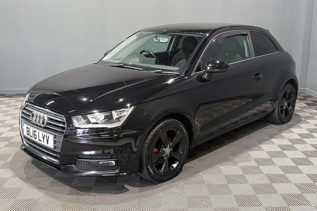 Audi A1 1.0 Tfsi Sport Hatchback Euro 6 BL16LYV Black #3