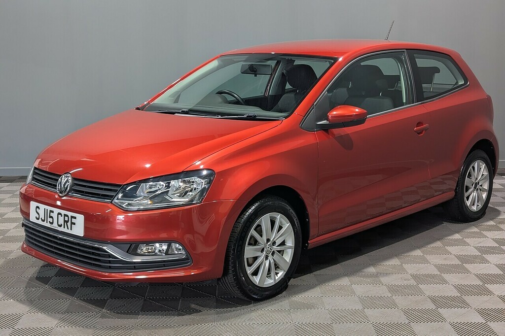 Volkswagen Polo 1.0 Bluemotion Tech Se Hatchback SJ15CRF Red #6