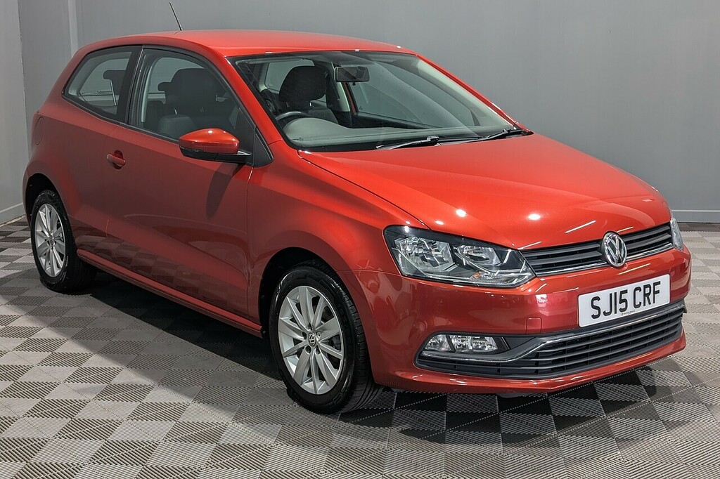 Volkswagen Polo 1.0 Bluemotion Tech Se Hatchback SJ15CRF Red #4