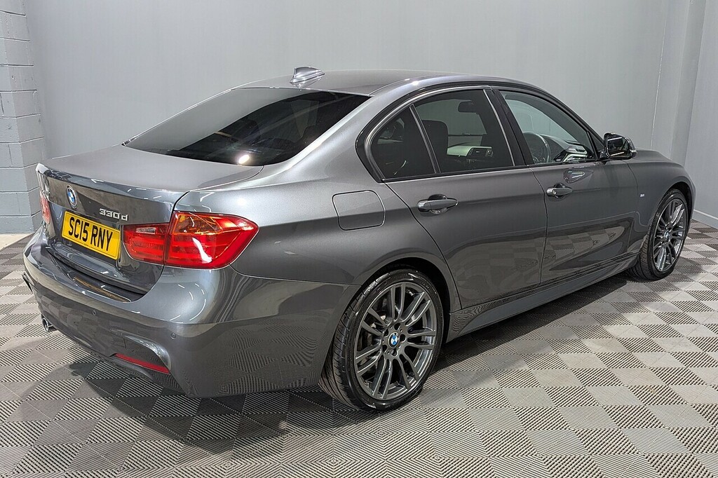 BMW 3 Series 3.0 330D Blueperformance M Sport Saloon SC15RNY Grey #3