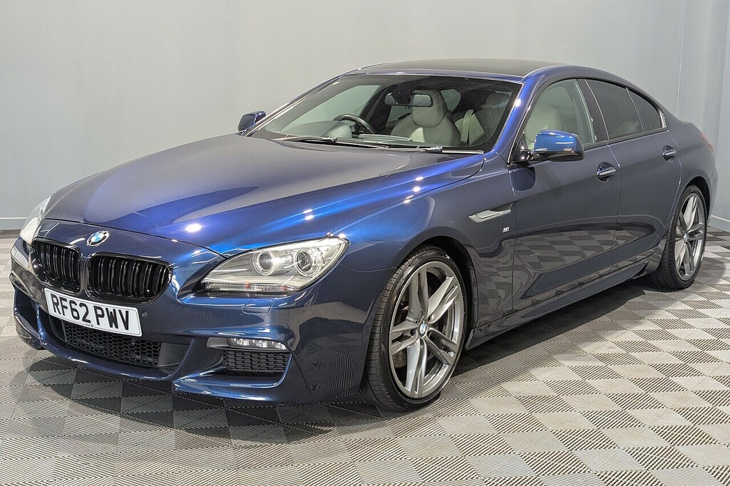 BMW 6 Series Gran Coupe Coupe White #3