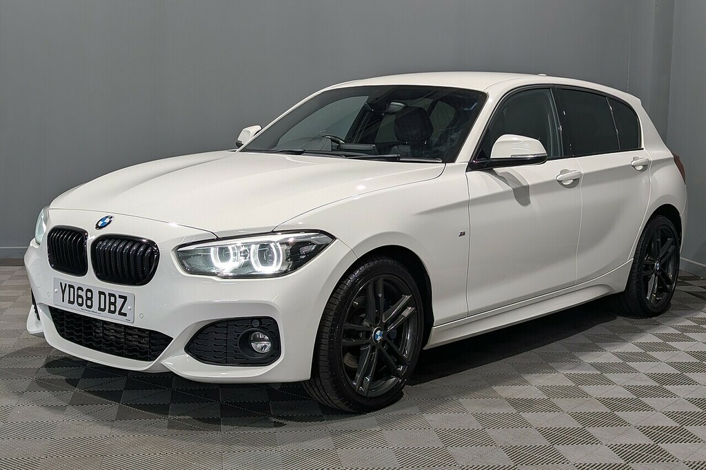 BMW 1 Series 2.0 120D M Sport Shadow Edition Hatchback Dies YD68DBZ White #5