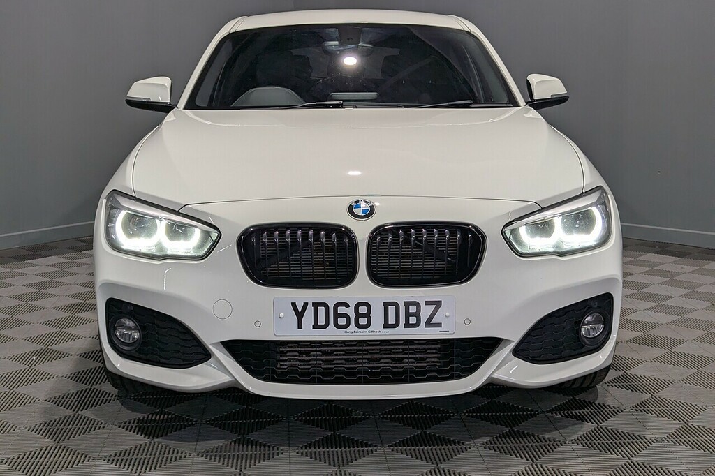 BMW 1 Series 2.0 120D M Sport Shadow Edition Hatchback Dies YD68DBZ White #4
