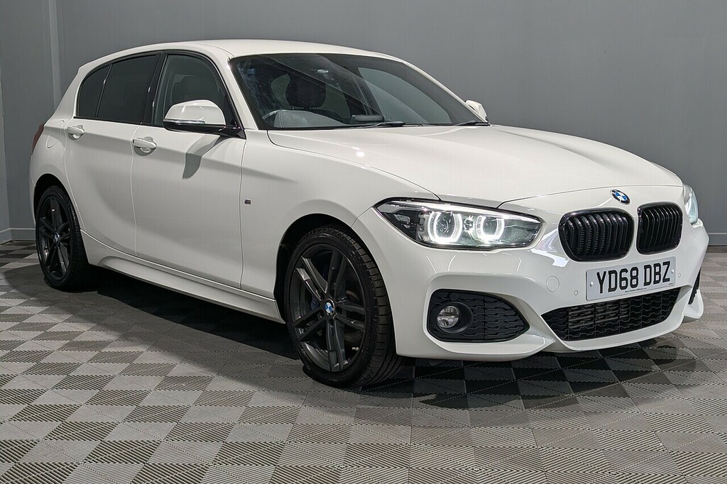 BMW 1 Series 2.0 120D M Sport Shadow Edition Hatchback Dies YD68DBZ White #3