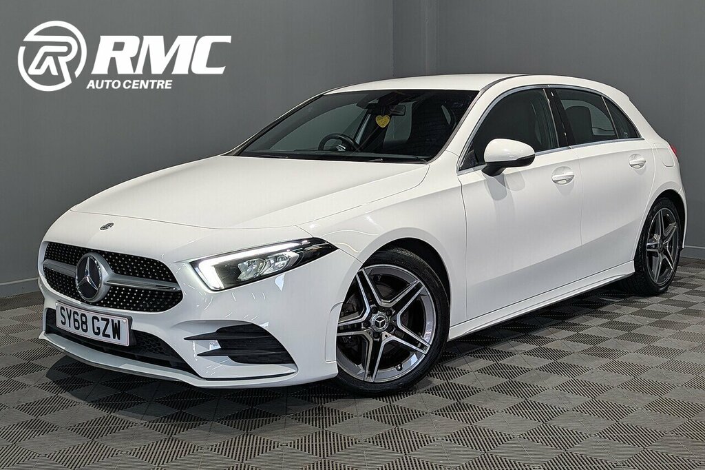 Mercedes-Benz A Class 1.5 A180d Amg Line Hatchback 7G-dct Eur White
