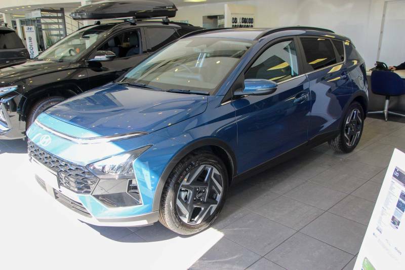 Hyundai Bayon 1.0 T-gdi Tech Line Dct Euro 6 Ss - 2026 Blue #3