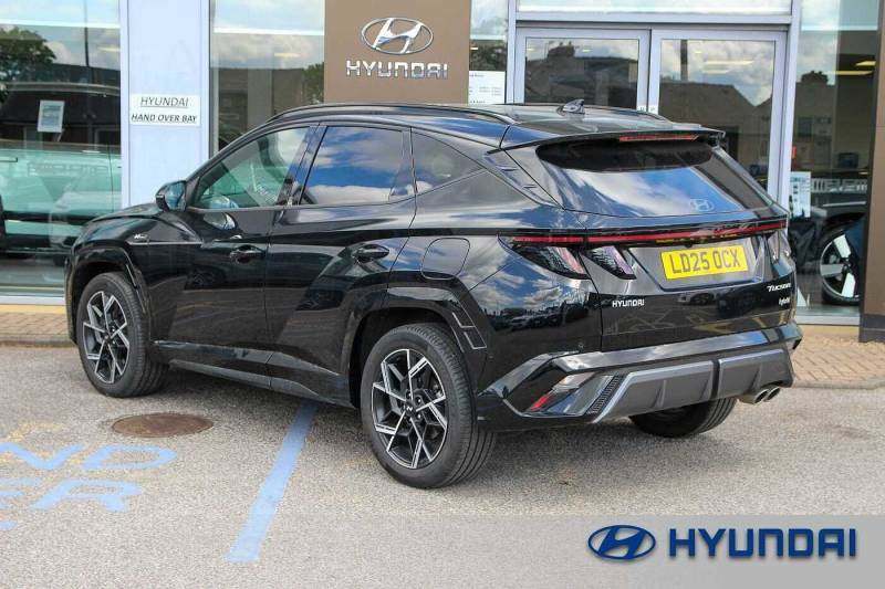 Hyundai Tucson 1.6T Hybrid N Line S 4Wd - 2025 25 LD25OCX Black #3