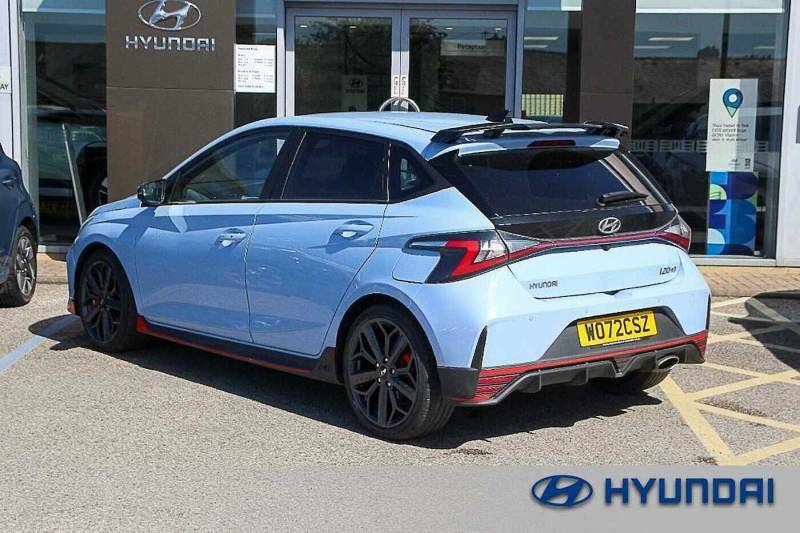 Hyundai I20 1.6T Gdi N - 2023 72 WO72CSZ Blue #3