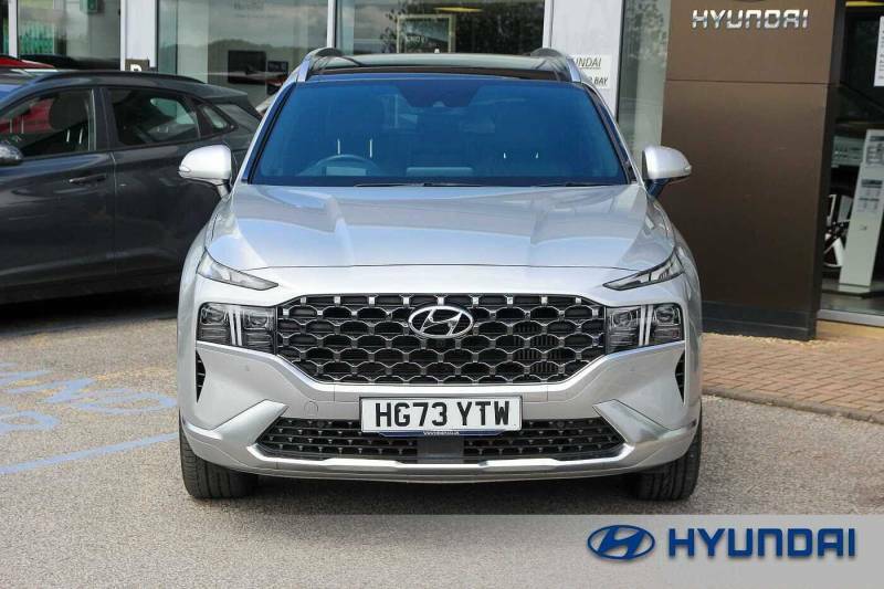 Hyundai Santa Fe 1.6 Tgdi Hybrid Ultimate 4Wd - 2024 73 HG73YTW Silver #6