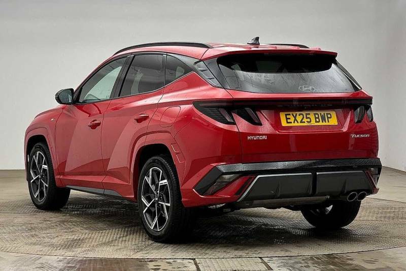Hyundai Tucson 1.6T N Line - 2025 25 EX25BWP Red #2
