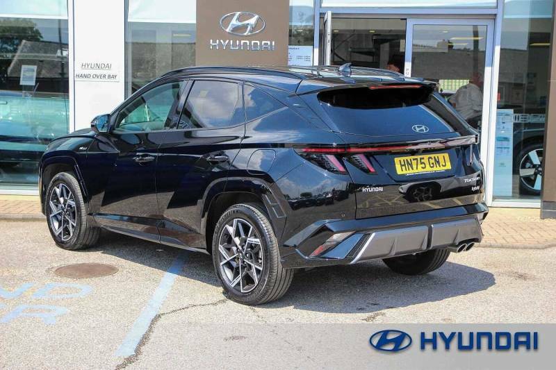 Hyundai Tucson 1.6T Hybrid N Line - 2025 75 HN75GNJ Black #3
