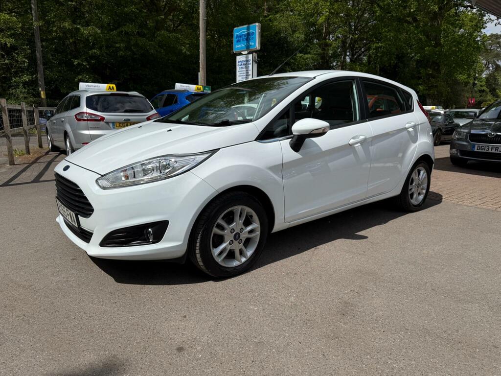 Ford Fiesta 1.0T Ecoboost Zetec Euro 6 S S RY65FWA White #3