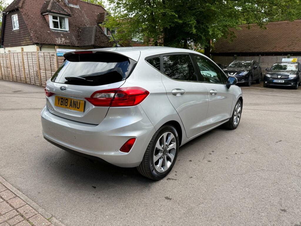 Ford Fiesta 1.1 Ti-vct Zetec Euro 6 S S YB18ANU Silver #4