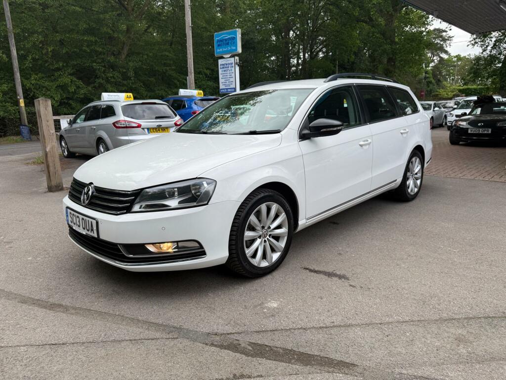 Volkswagen Passat 2.0 Tdi Bluemotion Tech Highline Dsg Euro 5 S S SC13OUA White #3