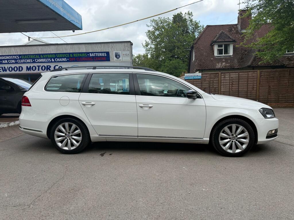 Volkswagen Passat 2.0 Tdi Bluemotion Tech Highline Dsg Euro 5 S S SC13OUA White #5
