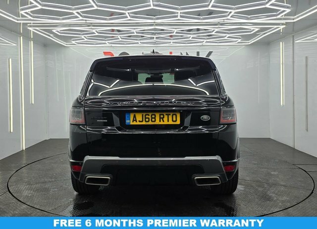 Land Rover Range Rover Sport 3.0 Sd V6 Hse Suv 4Wd Euro 6 S S AJ68RTO Black #6
