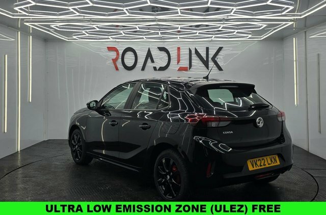 Vauxhall Corsa 1.2 Se Edition Hatchback Euro 6 VK22LKN Black #2