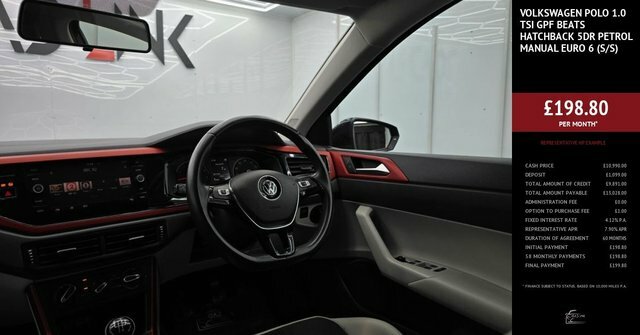 Volkswagen Polo 1.0 Tsi Gpf Beats Hatchback Euro RE68LVA Black #3