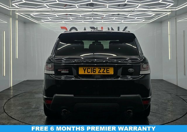 Land Rover Range Rover Sport 3.0 Sd V6 Dynamic Suv Aut YC16ZZE Black #6
