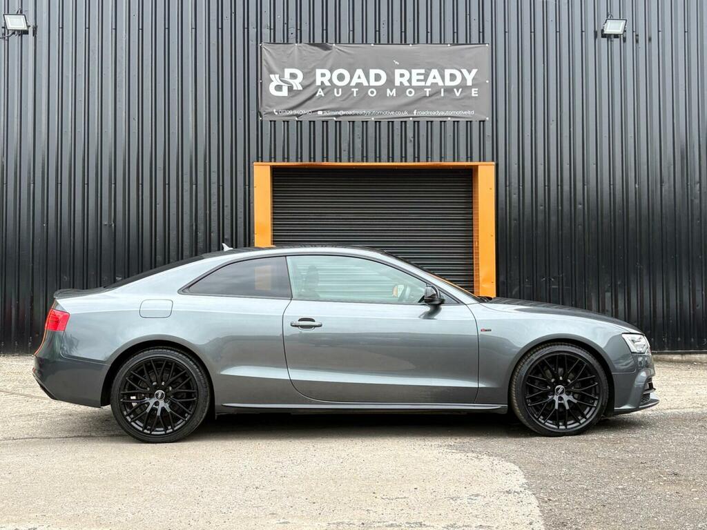 Audi A5 Coupe 2.0 Tdi Black Edition Plus Quattro Euro 6 S BP65AXK Grey #3