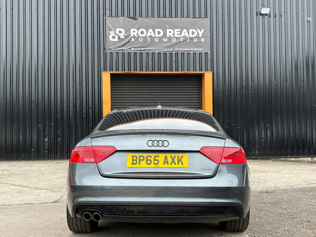 Audi A5 Coupe 2.0 Tdi Black Edition Plus Quattro Euro 6 S BP65AXK Grey #5