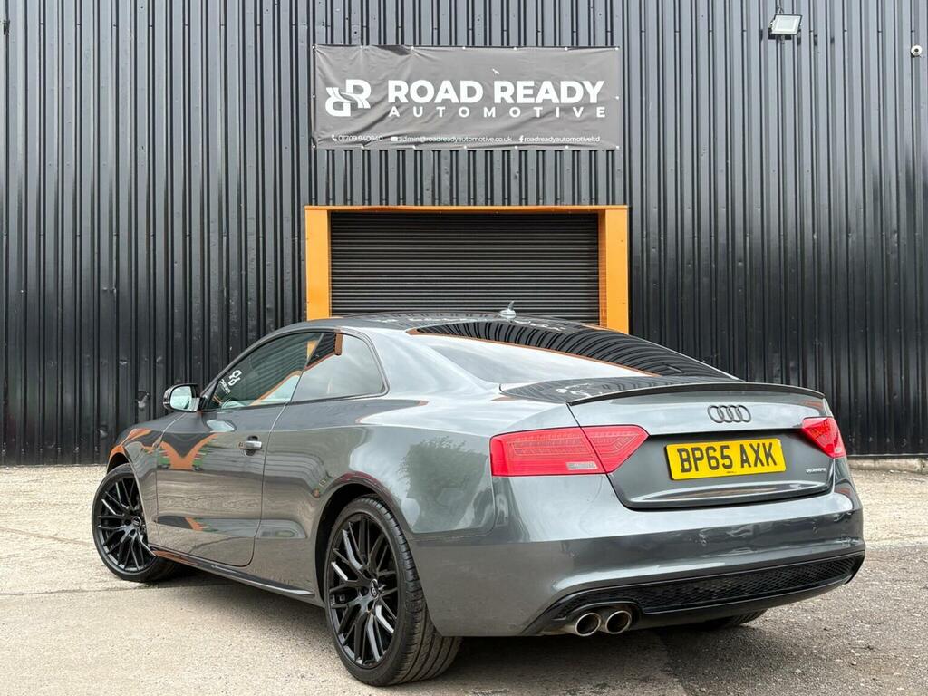 Audi A5 Coupe 2.0 Tdi Black Edition Plus Quattro Euro 6 S BP65AXK Grey #6