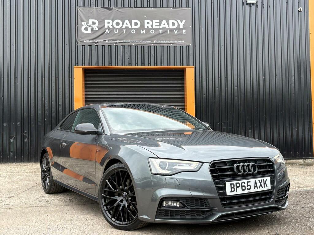 Audi A5 Coupe 2.0 Tdi Black Edition Plus Quattro Euro 6 S Grey