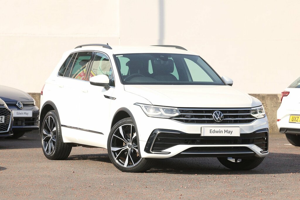 Volkswagen Tiguan 2023 Volkswagen Tiguan 2.0 R-line Tdi Dsg White