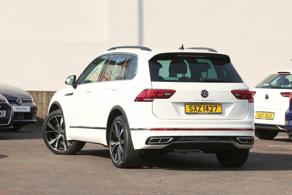 Volkswagen Tiguan 2023 Volkswagen Tiguan 2.0 R-line Tdi Dsg SXZ1427 White #3