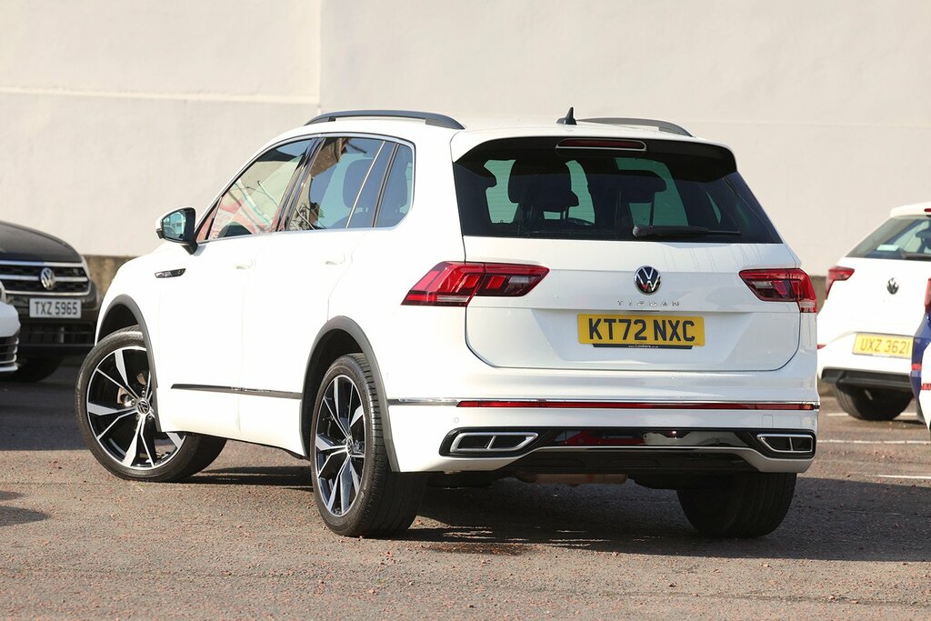 Volkswagen Tiguan 2023 Volkswagen Tiguan 2.0 R-line Tdi Dsg KT72NXC White #3