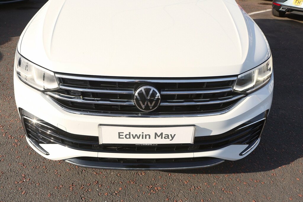 Volkswagen Tiguan 2023 Volkswagen Tiguan 2.0 R-line Tdi Dsg KT72NXC White #4