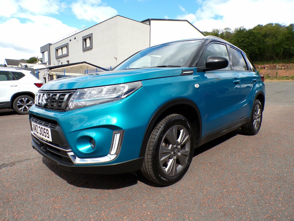 Suzuki Vitara 2023 Suzuki Vitara 1.4 Sz-t Boosterjet Mhev AMZ3059 Blue #5