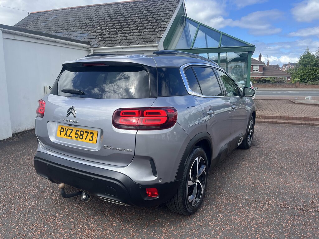 Citroen C5 Aircross 2021 Citroen C5 Aircross 1.5 Bluehdi Shine Ss Eat PXZ5873 Grey #4