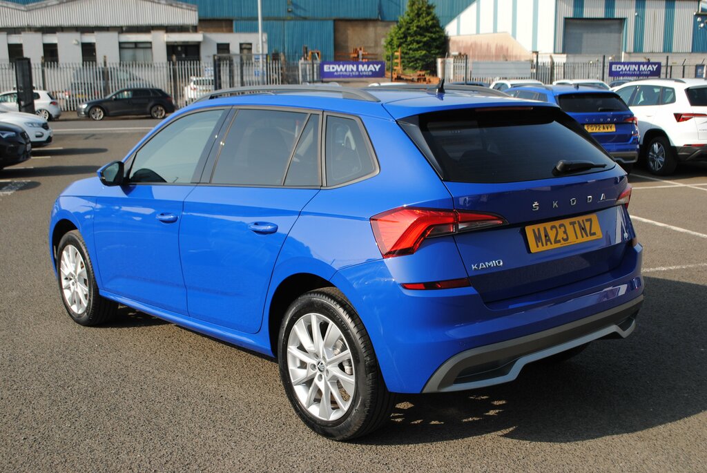 Skoda Kamiq 2023 Skoda Kamiq 1.0 Se Tsi 110 MA23TNZ Blue #6