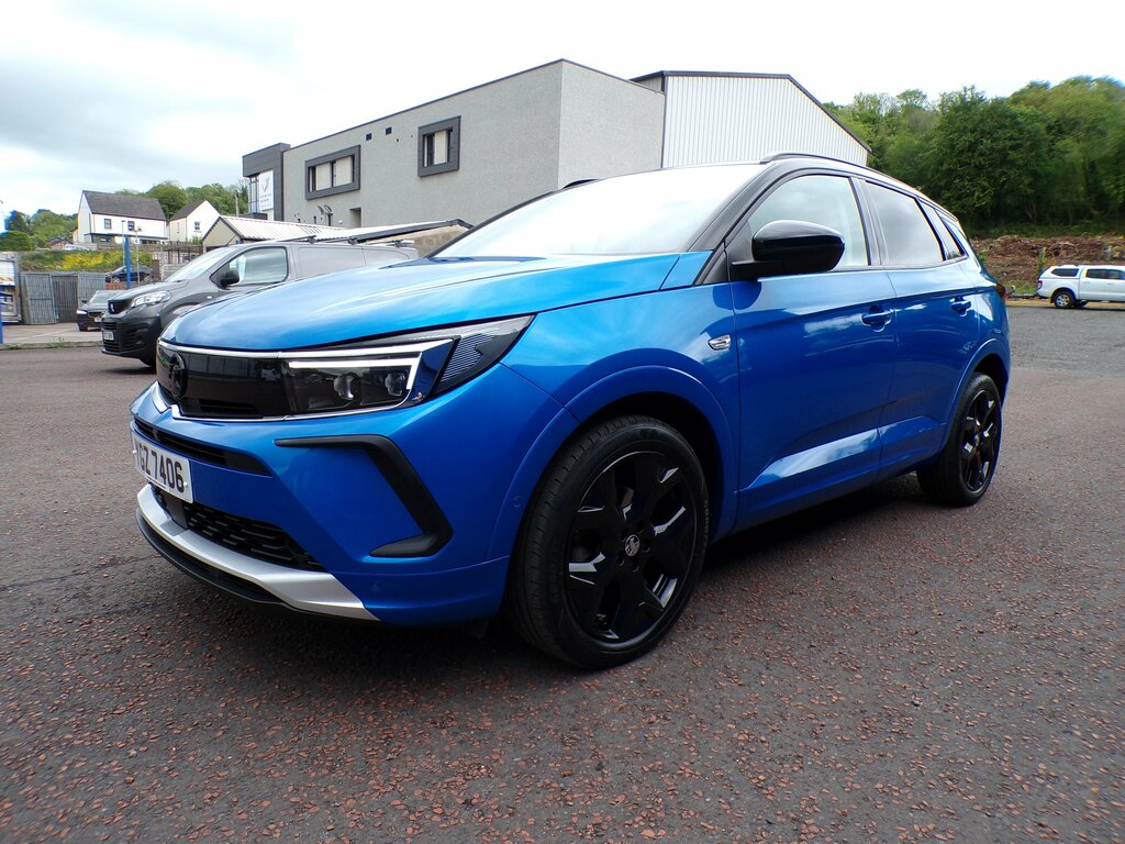 Vauxhall Grandland 2023 Vauxhall Grandland 1.5 Ultimate YGZ7406 Blue #4