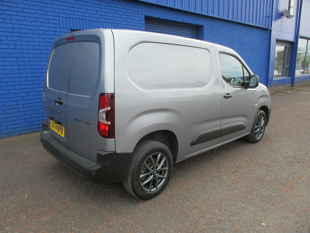 Peugeot Partner Ex.vat 2024 Peugeot Partner 1.5 Bluehdi Profession CA74NYB Grey #3