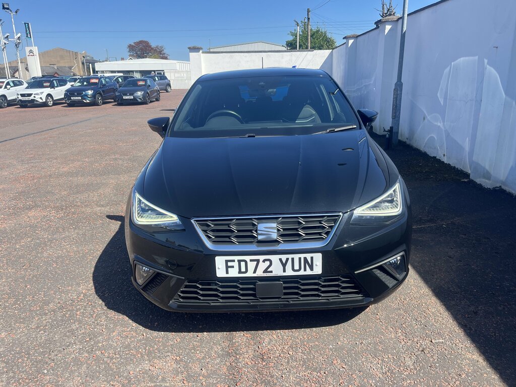 Seat Ibiza 2023 Seat Ibiza 1.0 Tsi Fr Edition FD72YUN Black #2