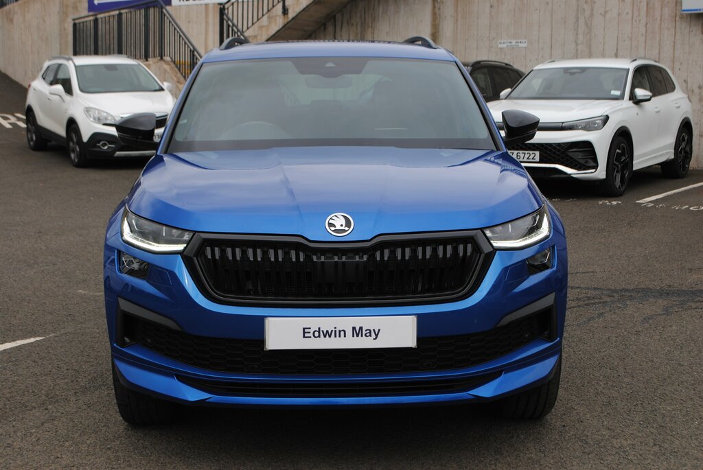 Skoda Kodiaq 2023 Skoda Kodiaq 2.0 Sportline Tdi Dsg 4X4 KY23WWB Blue #2