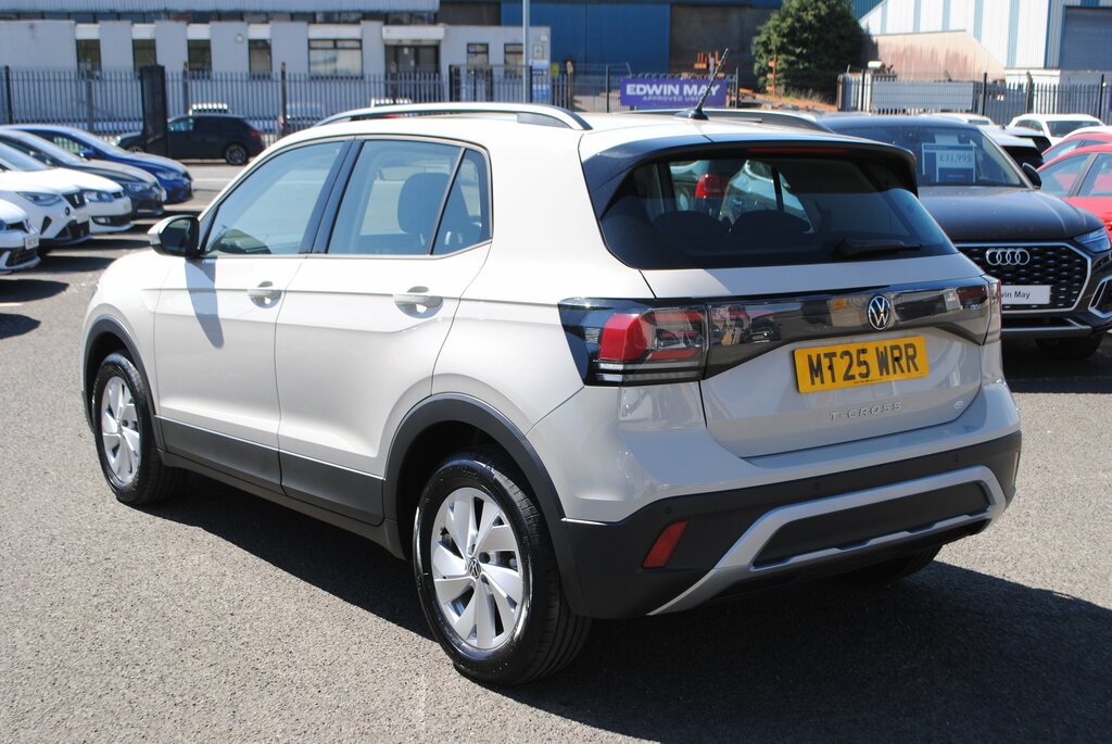 Volkswagen T-Cross 2025 Volkswagen T-cross 1.0 Life Tsi 115 MT25WRR Grey #6