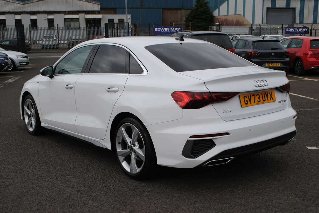 Audi A3 2024 Audi A3 1.5 Tfsi S Line 35 GV73UYX White #6