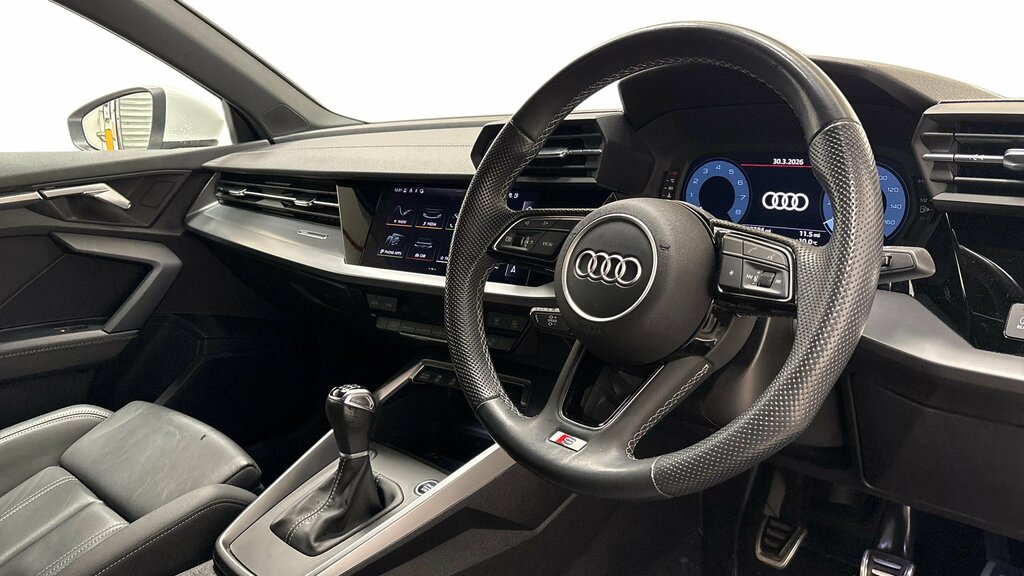 Audi A3 2024 Audi A3 1.5 Tfsi S Line 35 YD24CGU White #6