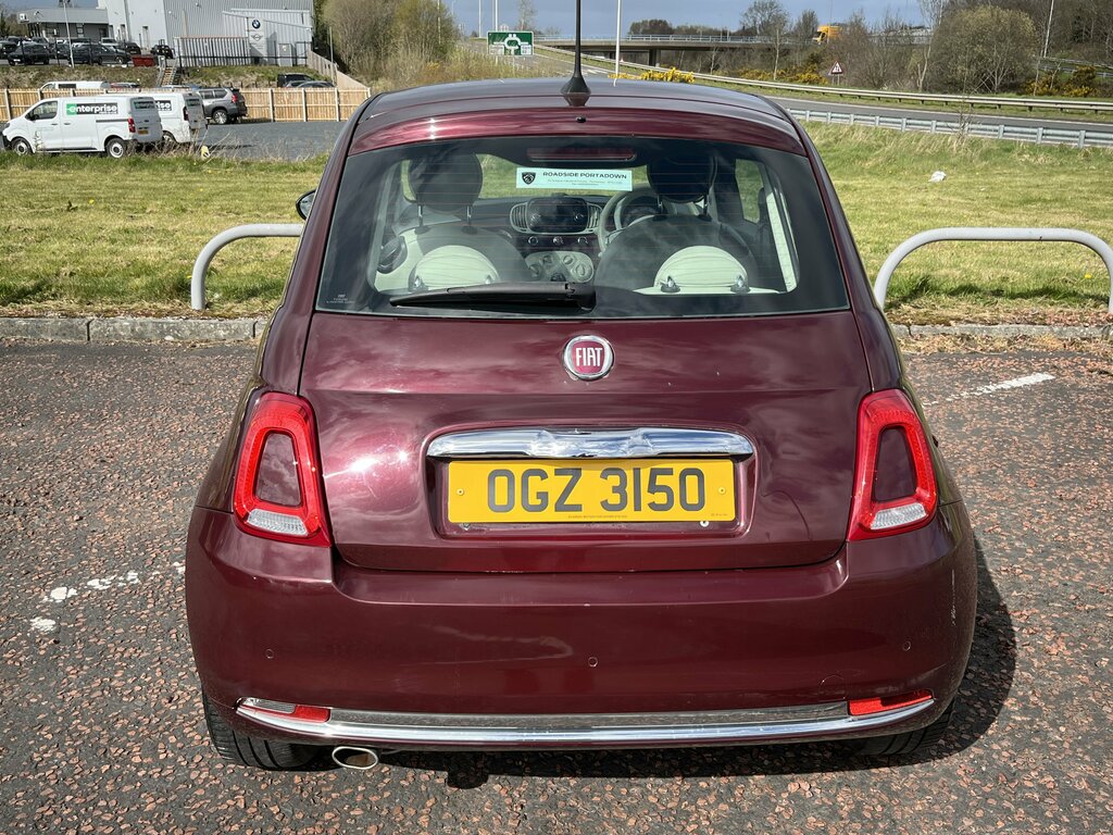 Fiat 500 2019 Fiat 500 1.2 Lounge OGZ3150 Red #6