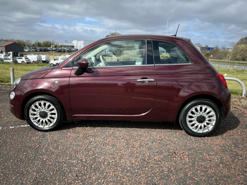 Fiat 500 2019 Fiat 500 1.2 Lounge OGZ3150 Red #3