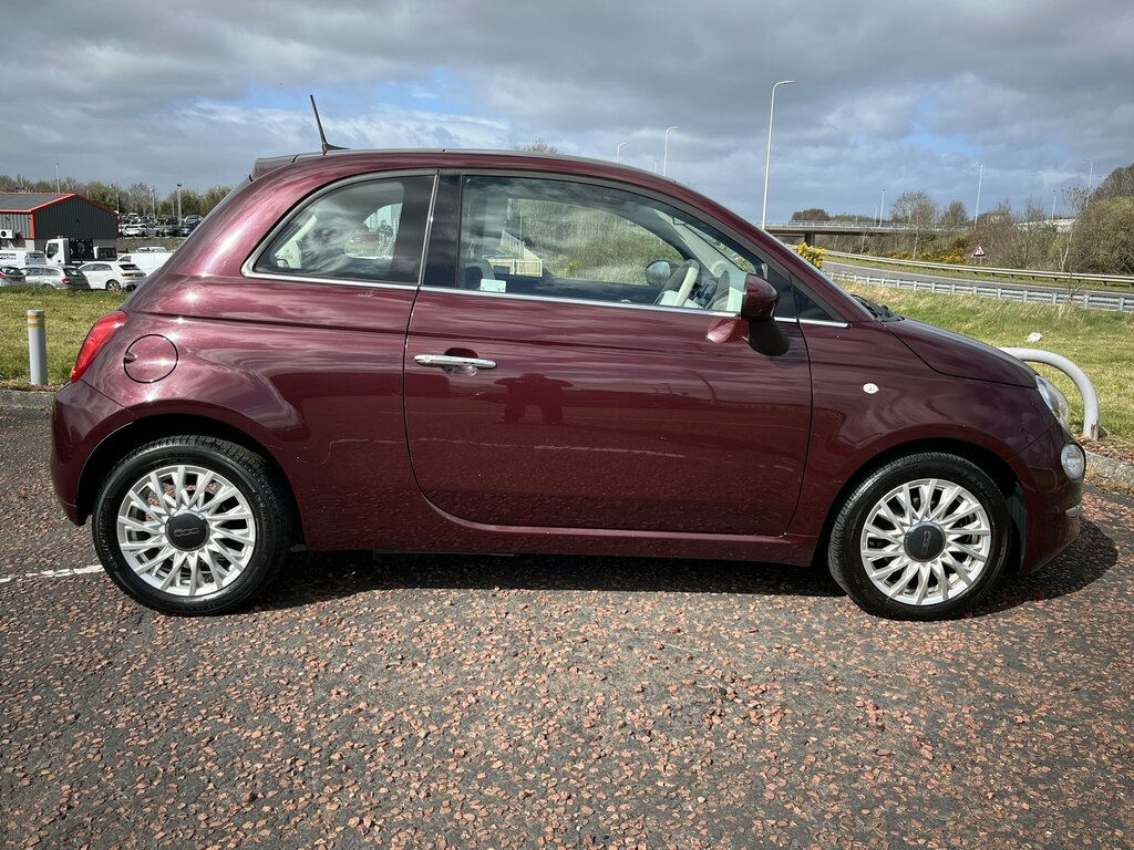 Fiat 500 2019 Fiat 500 1.2 Lounge OGZ3150 Red #4